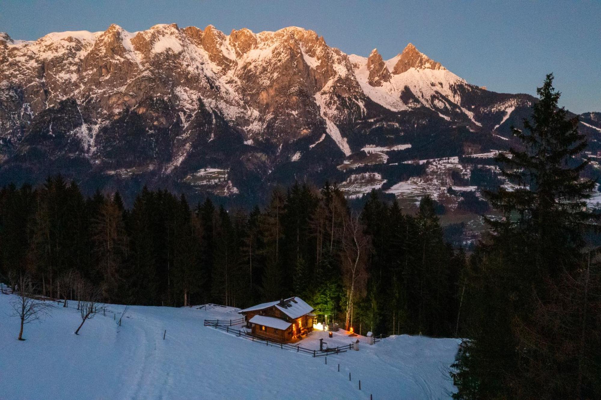 Almfrieden Villa Werfen Buitenkant foto